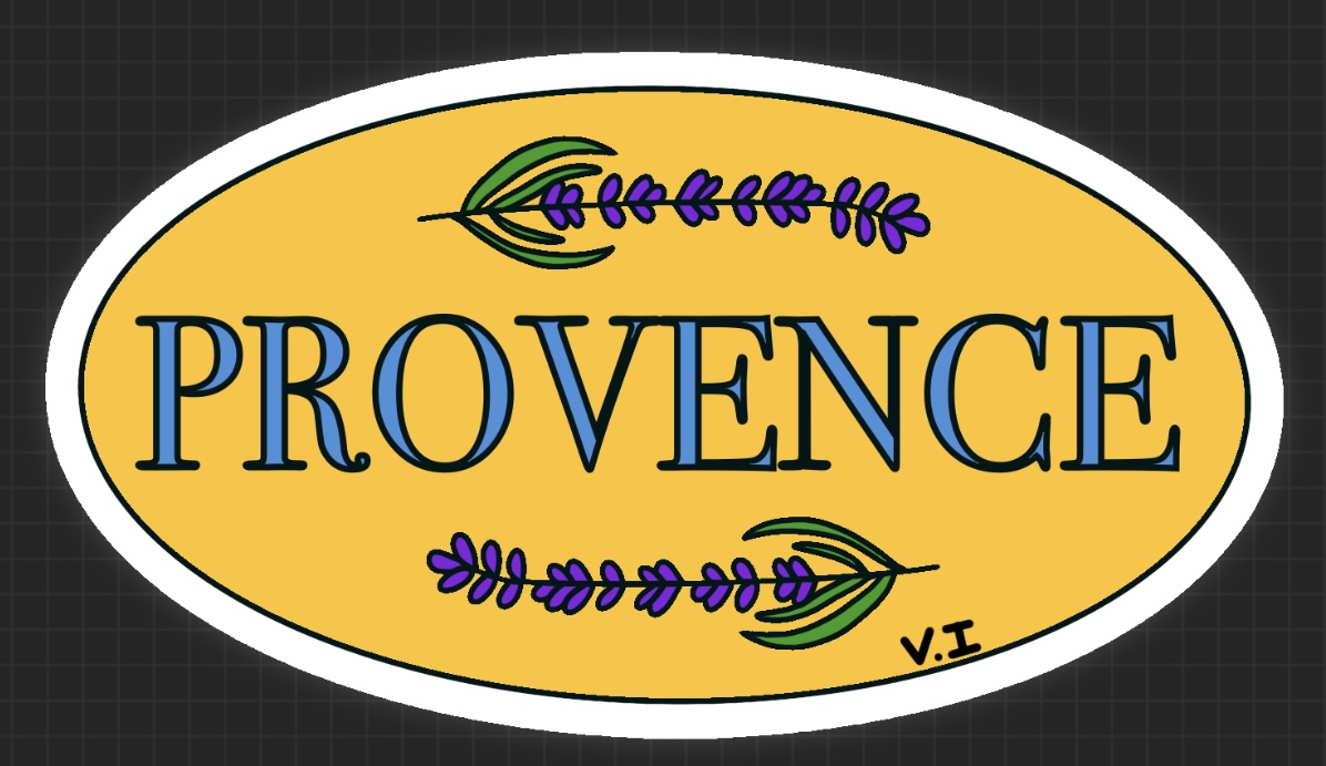 Image du produit Sticker Provence - Sticker Provence avec des lavandes et le charme du sud de la France